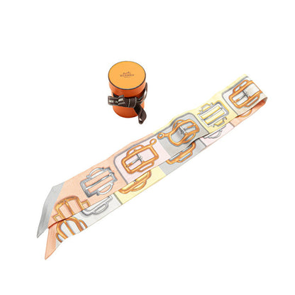 エルメス Bouclerie d Attelage シルクスカーフ