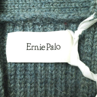 アーニーパロ SHETLAND WOOL RIB MIDDLE CARDIGAN ウールカーディガン