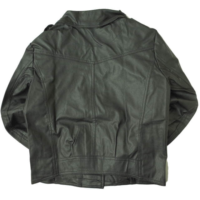 合成皮革ライダースジャケット