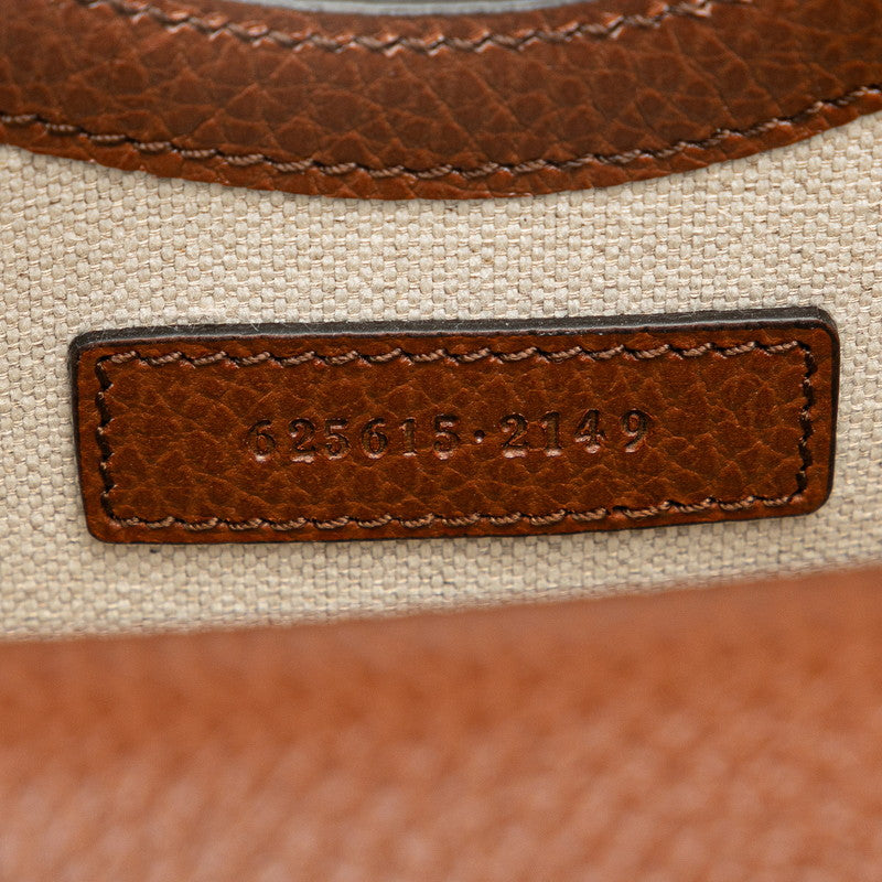 グッチ ホースビット1955 GGデニム キャンバス ショルダーバッグ