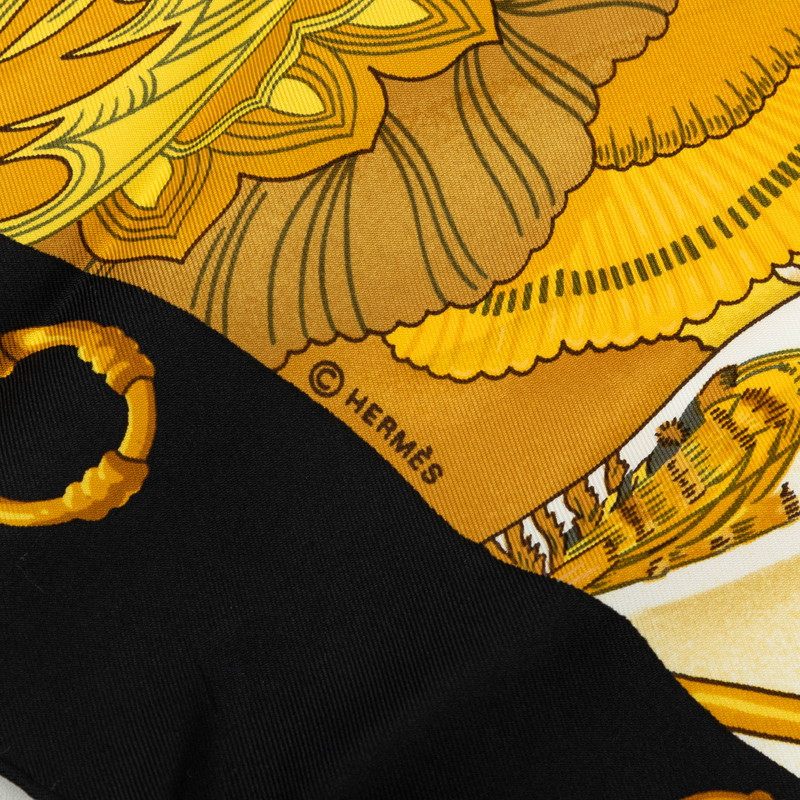 エルメス カレ90 Soleil de Soie シルクスカーフ