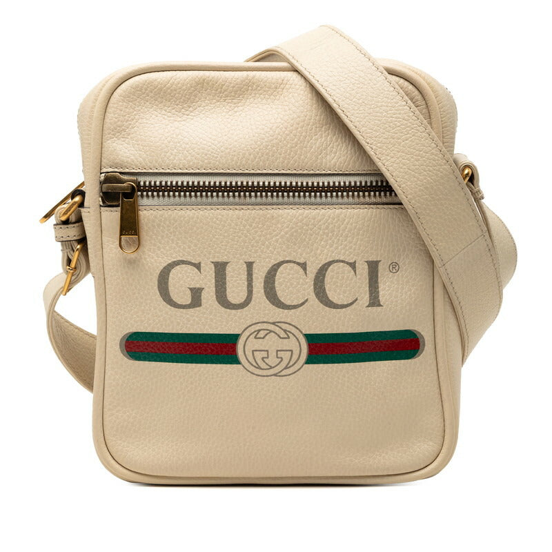 グッチ レザーショルダーバッグ