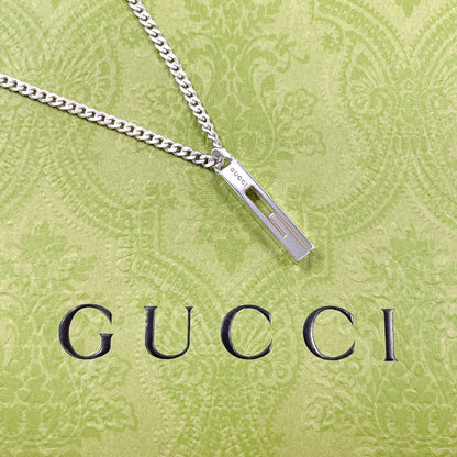 グッチ カットアウトG シルバー925 ネックレス