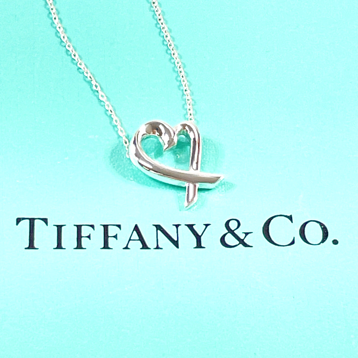 Tiffany & Co. Paloma Picasso Loving Heart Necklace