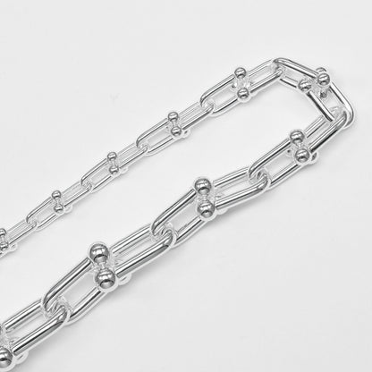 ティファニー ティファニーハードウェアグラジュエイテッドリンク シルバー ネックレス