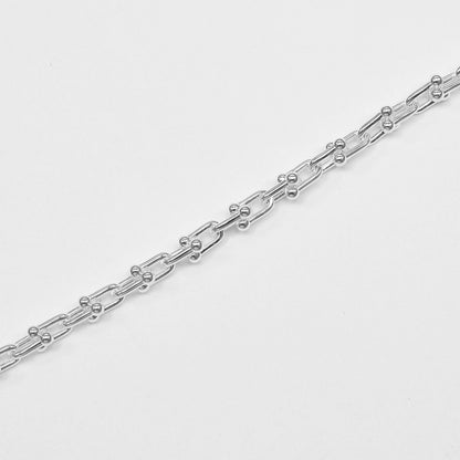 ティファニー ハードウェア マイクロリンク シルバー ブレスレット
