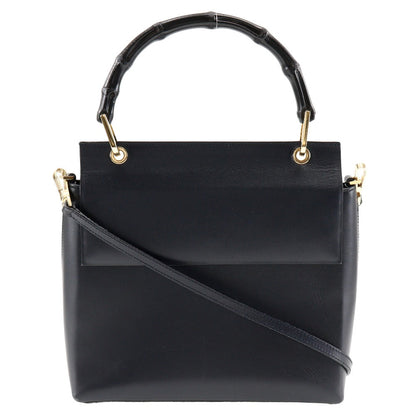 グッチ バンブー レザー 2WAY ショルダー バッグ