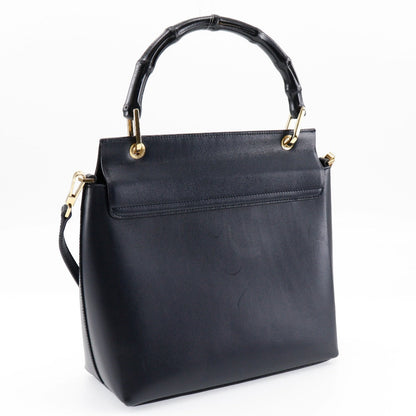 グッチ バンブー レザー 2WAY ショルダー バッグ