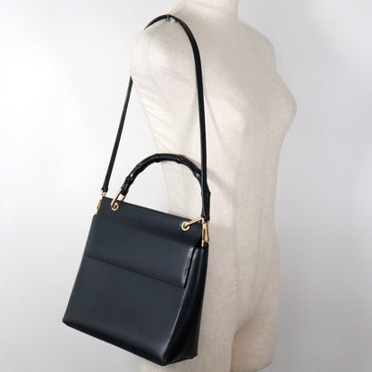 グッチ バンブー レザー 2WAY ショルダー バッグ