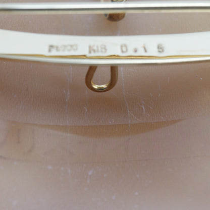 Au750 Pt900 ダイヤモンド 2way ブローチ ペンダント