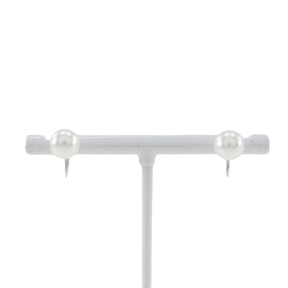 パール ピアス 7.3mm K14 ホワイト ゴールド