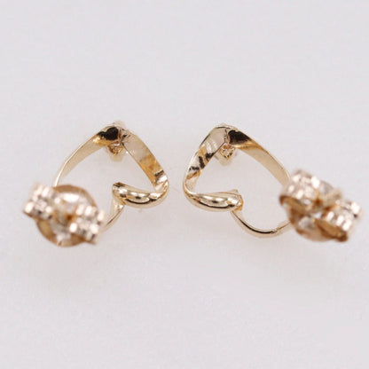 カナル4℃ K10ピンクゴールド ダイヤモンドピアス
