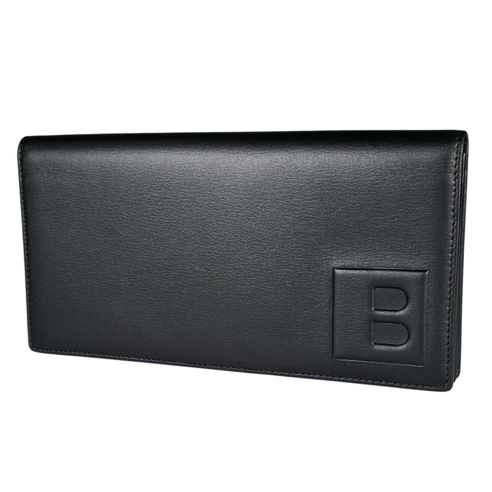 バリー Bロゴ カーフ 札入れ