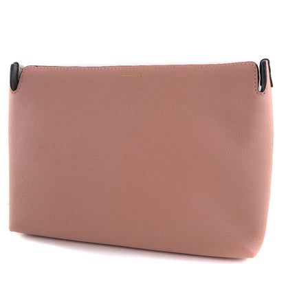 バーバリー MEDIUM CLUTCH 牛革クラッチバッグ