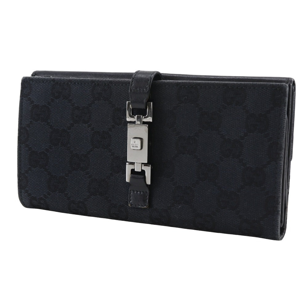 グッチ ジャッキー GGキャンバス 長財布