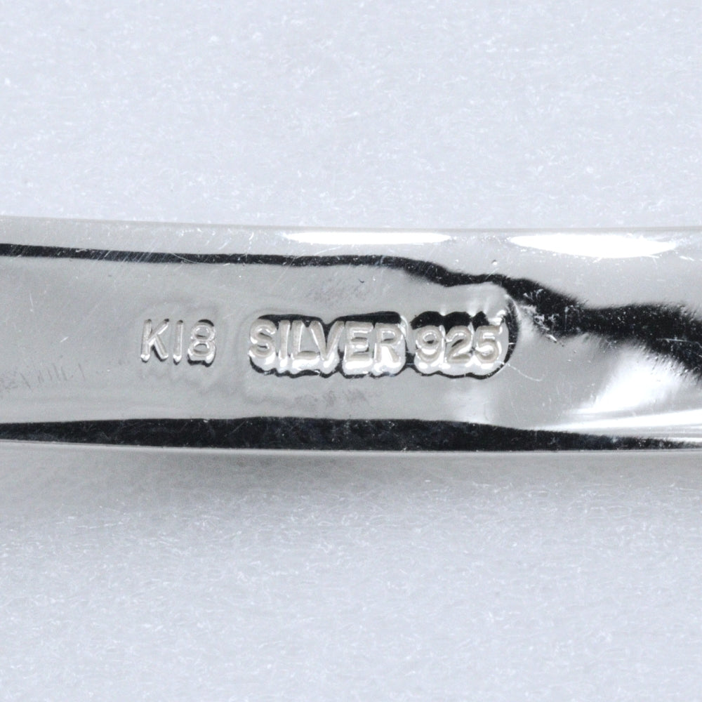 シルバー925 Au750 喜平ブレスレット