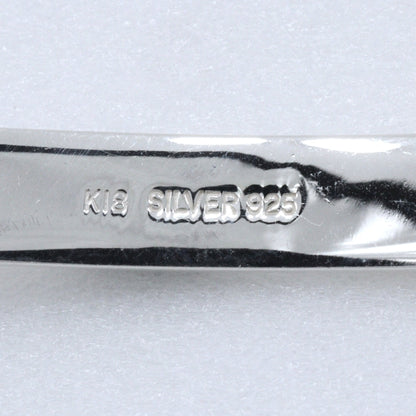 シルバー925 Au750 喜平ブレスレット