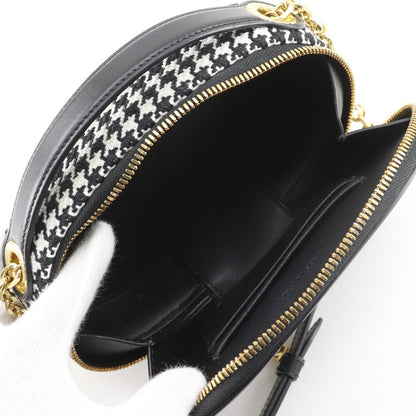 クリスチャンディオール CDシグネチャー 千鳥格子 キャンバス 2wayショルダーバッグ