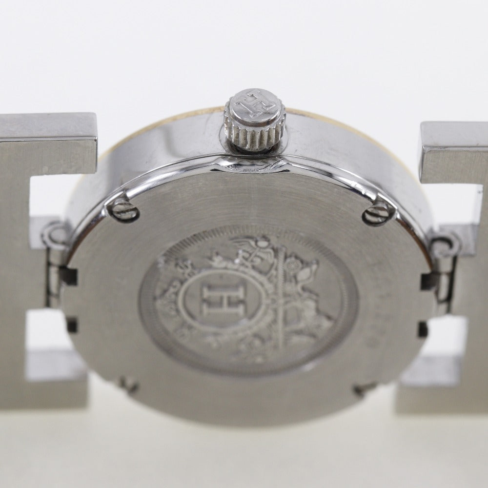 エルメス パプリカ クォーツ ウォッチ ステンレス/レザー