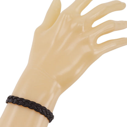 4℃ HOMME+ レザー シルバー 925 ブレスレット