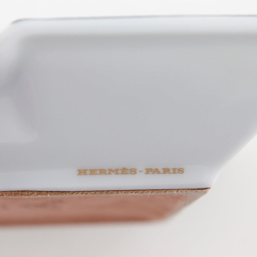エルメス アッシュトレイ 陶器 灰皿