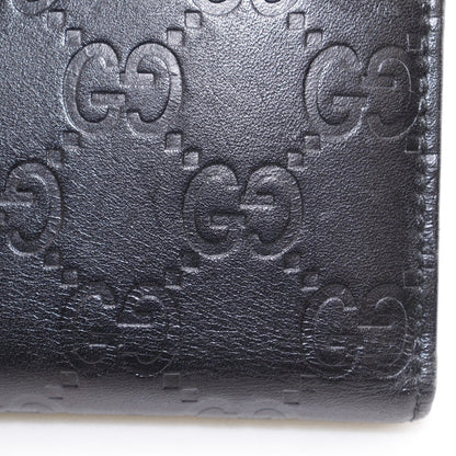 グッチ GGシマレザー 二つ折り財布
