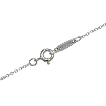 ティファニー クロスステッチ Pt950プラチナ ダイヤモンド ネックレス