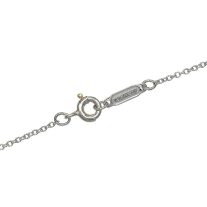 ティファニー クロスステッチ Pt950プラチナ ダイヤモンド ネックレス