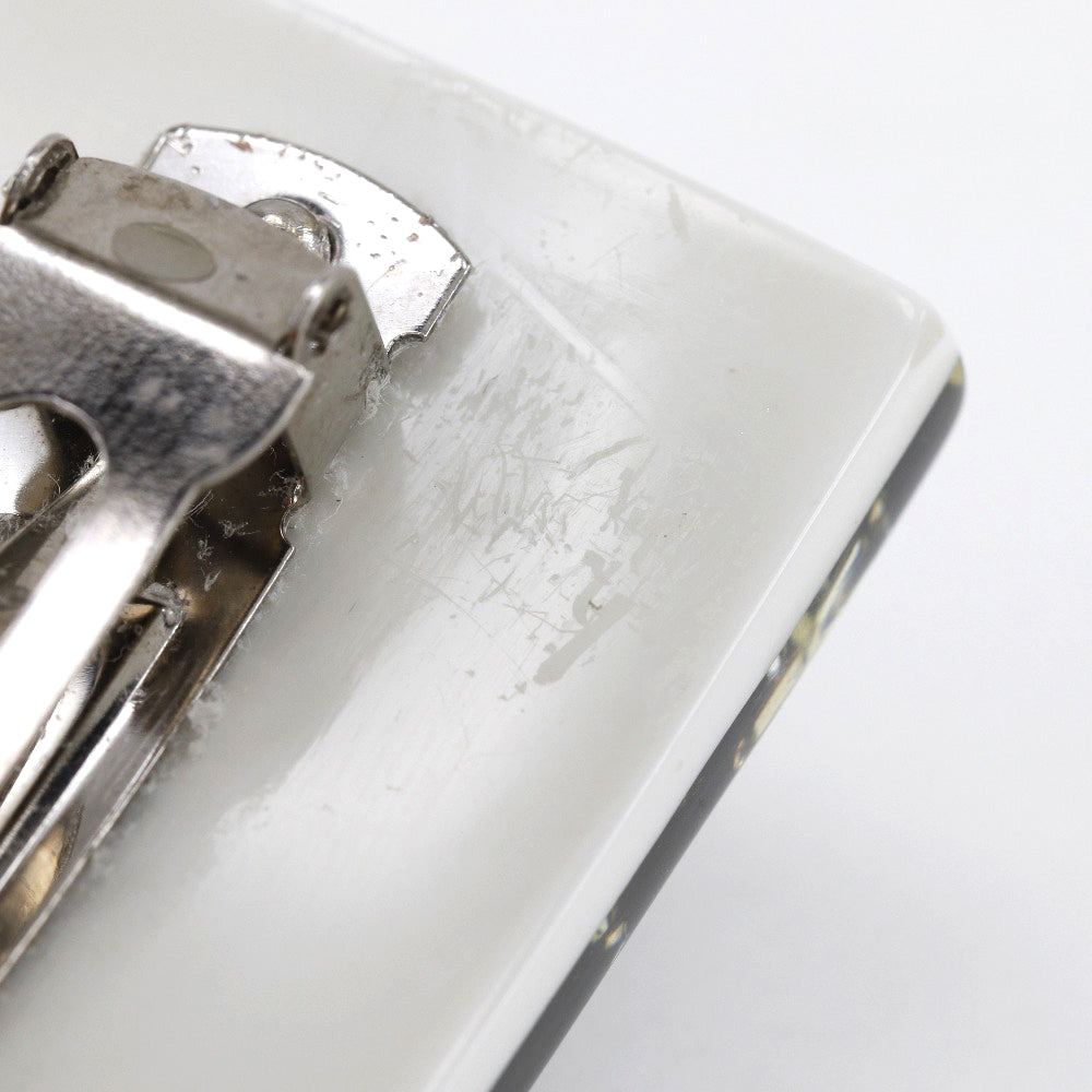 シャネル プラスチック メタル ヘア バレッタ