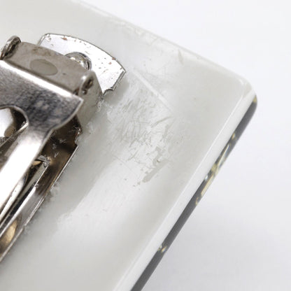 シャネル プラスチック メタル ヘア バレッタ