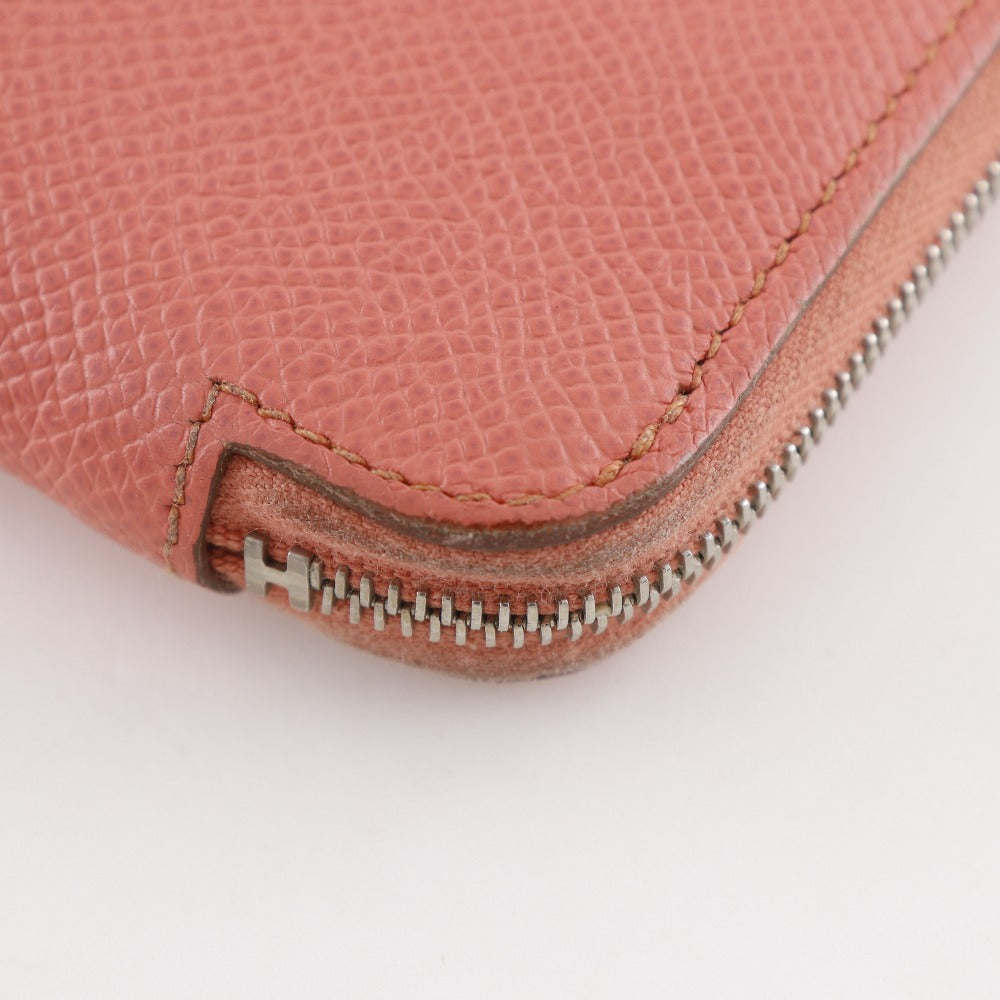 エルメス アザップロング シルクイン レザー 長財布