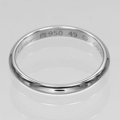 カルティエ 1895ウェディング Pt950プラチナ リング