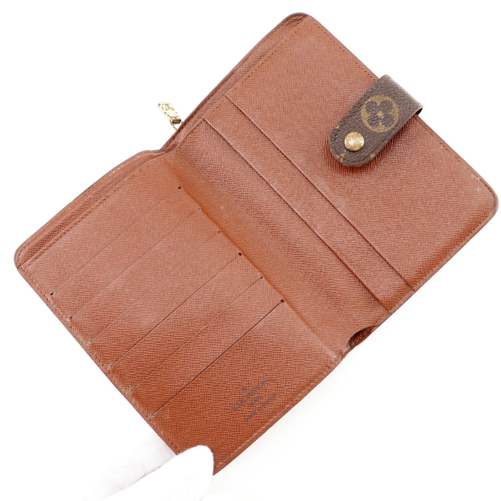 ルイヴィトン ポルト・パピエ ジップ モノグラム 二つ折り財布