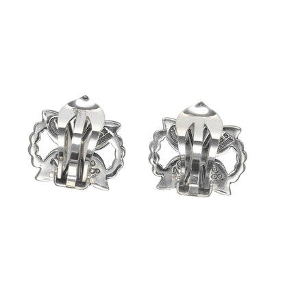 ジョージ ジェンセン エーデルワイス シルバー 925 ピアス