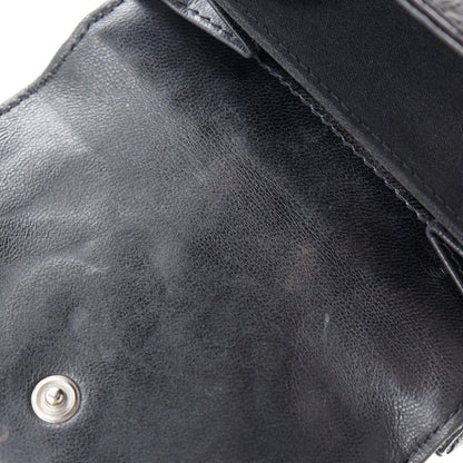 シャネル アイコン ライン パテント レザー ウォレット