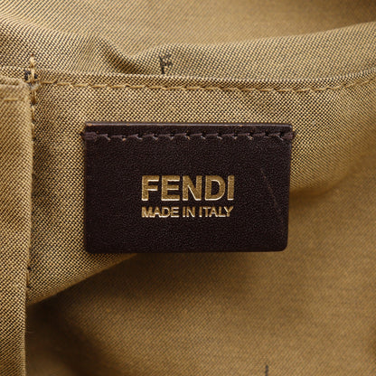 フェンディ ズッカ レオパード ナイロンキャンバス トートバッグ