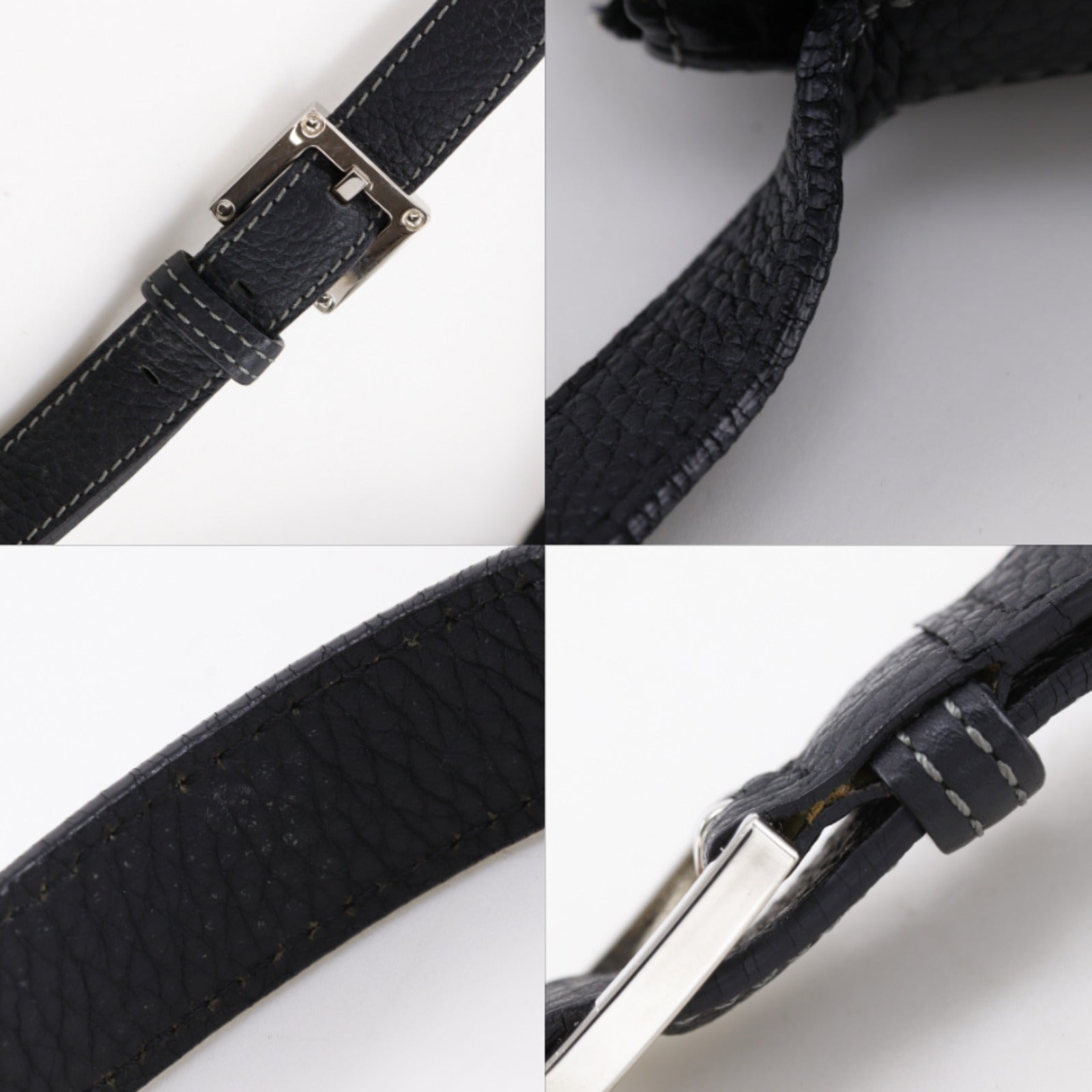 ロエベ レザーショルダーバッグ