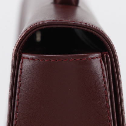 カルティエ マストライン カーフ ハンドバッグ