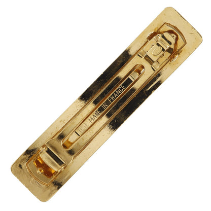 シャネル ゴールド プレート ヘア バレッタ 97A