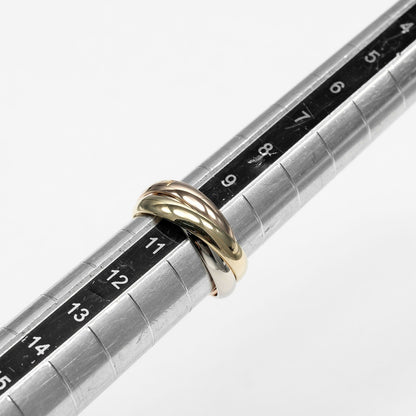 カルティエ トリニティ Au750 リング 10号