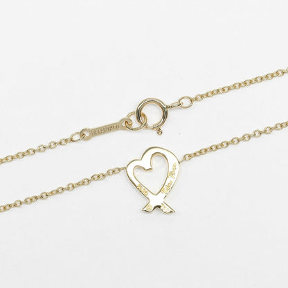 ティファニー ラビングハート Au750 ネックレス