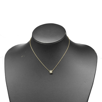 ティファニー Bezel Set Au750 ダイヤモンドネックレス