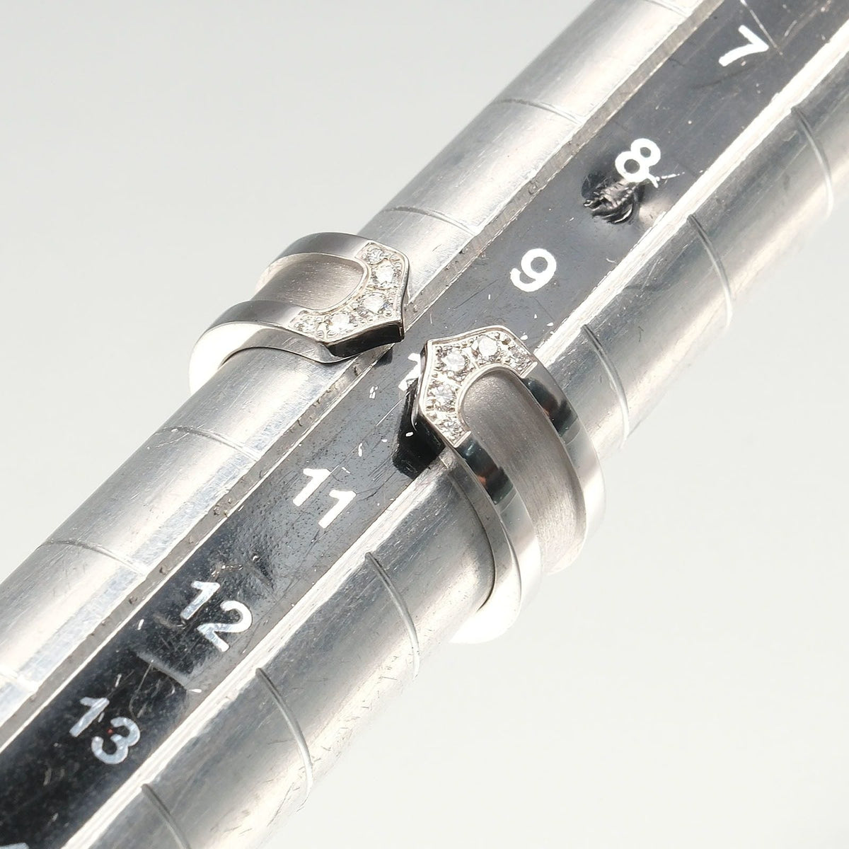 カルティエ 2C K18WG ダイヤモンド リング