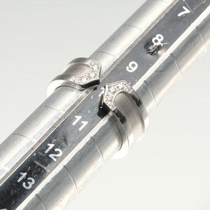 カルティエ 2C K18WG ダイヤモンド リング