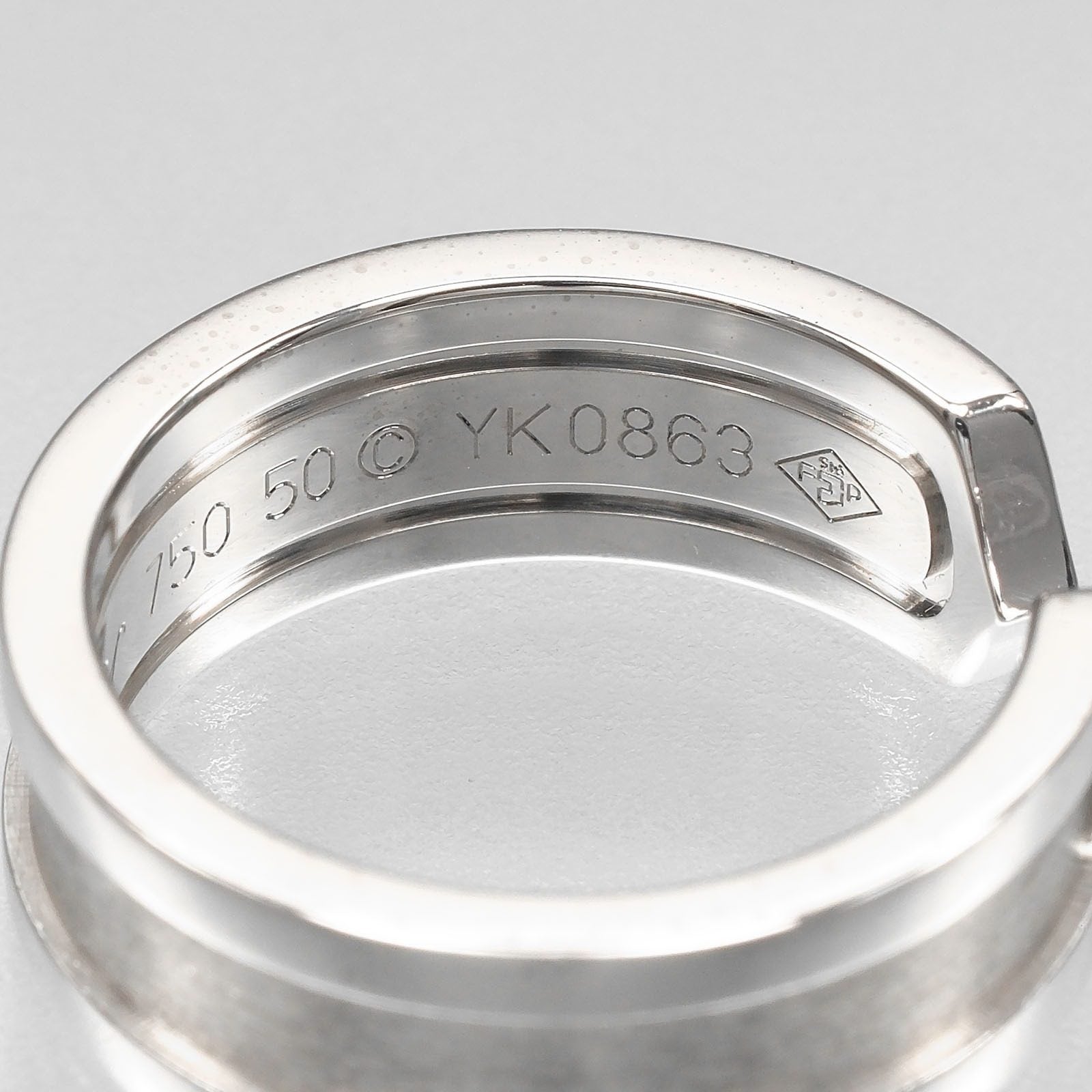 カルティエ 2C K18WG ダイヤモンド リング