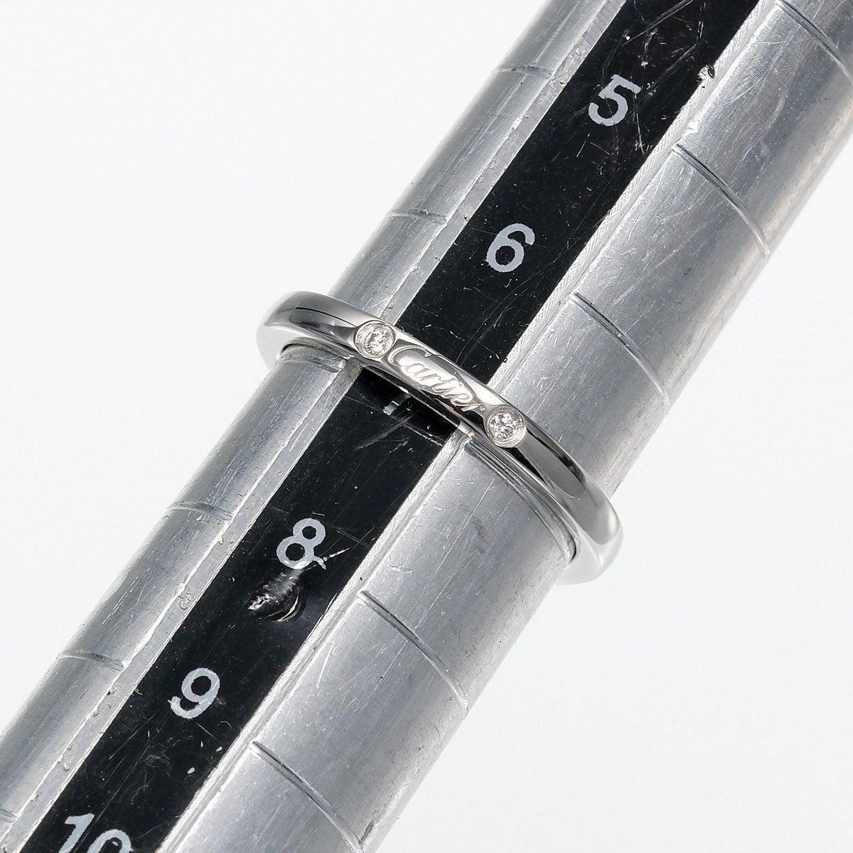 カルティエ バレリーナ Pt950 ダイヤモンド リング 7号