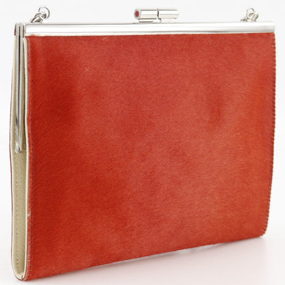 ブルガリ ハラコ2wayショルダーバッグ
