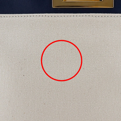 フェンディ ピーカブー キャンバス カーフ 2WAYバッグ