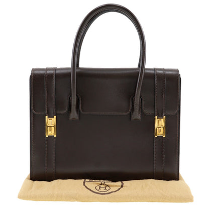 エルメス ドラッグ27 ボックスカーフ ハンドバッグ