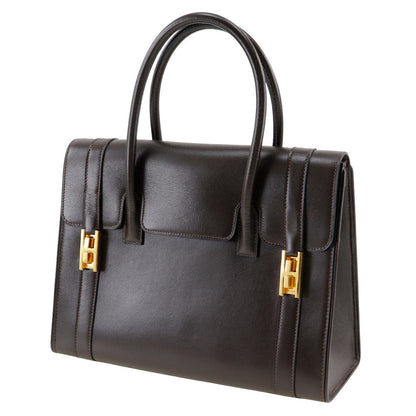 エルメス ドラッグ27 ボックスカーフ ハンドバッグ